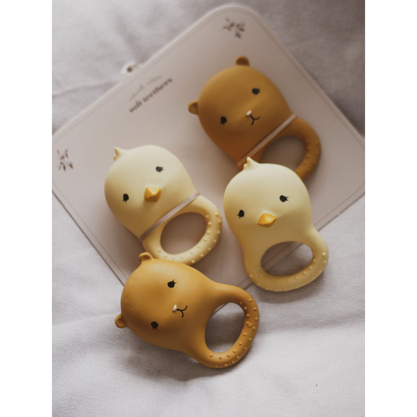 Set 2 Mordedores - Chicken / Bear