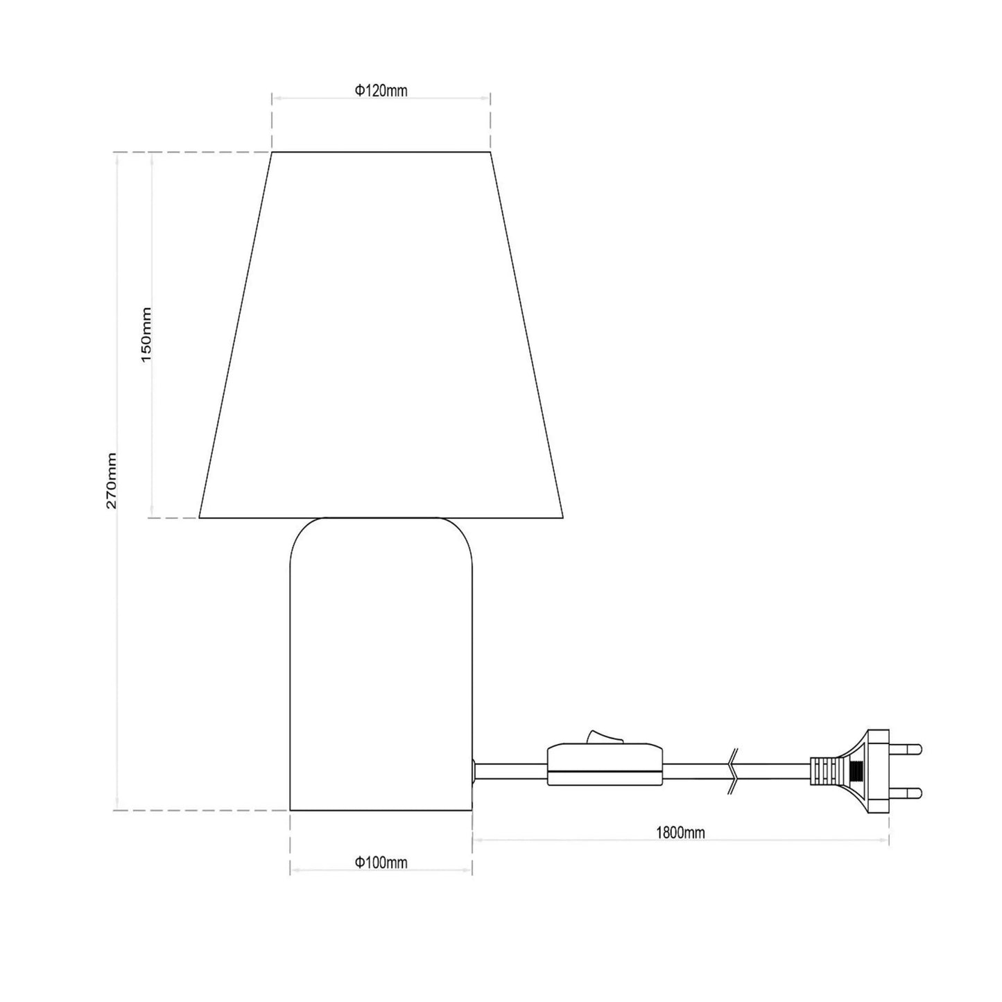 Lámpara sobremesa - Toddy