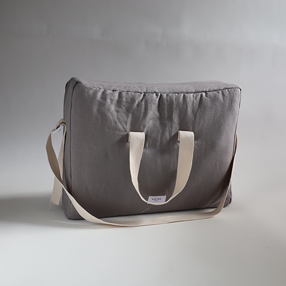 Maleta XL - Grey linen