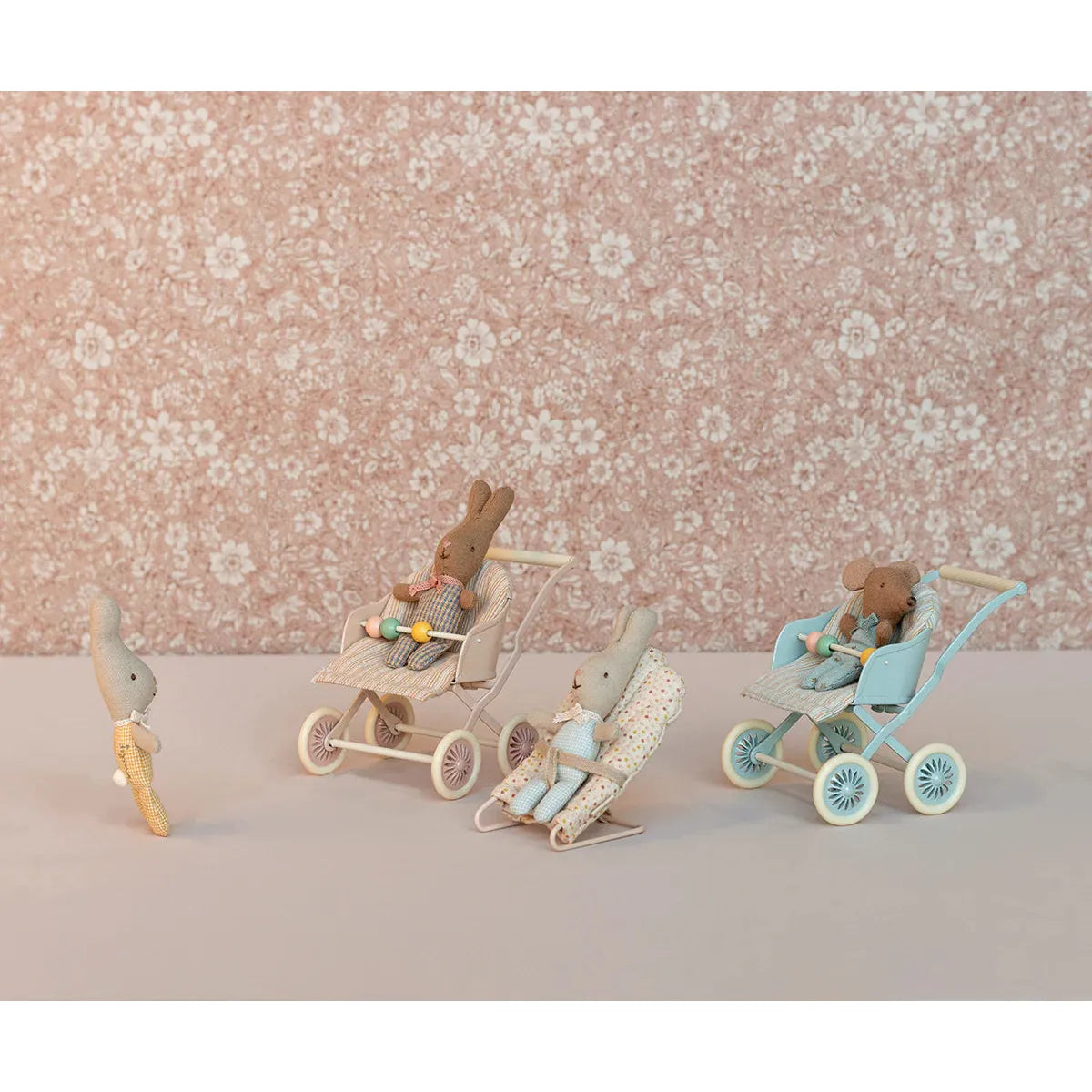 Cochecito baby para ratoncitos - Rose