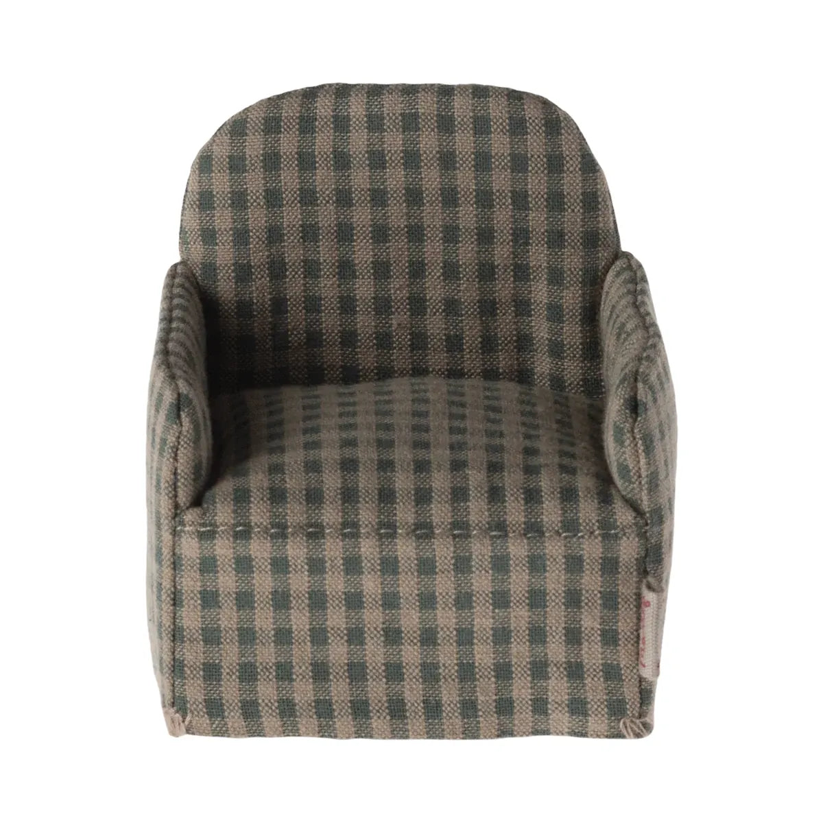 Sillón para ratoncitos - Green checker