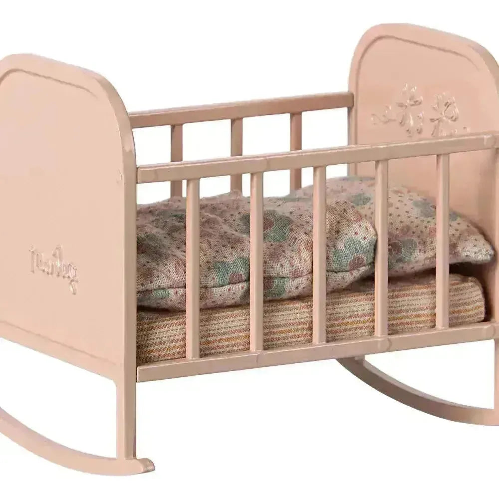 Cuna my para ratoncitos y conejos Maileg - Soft rose