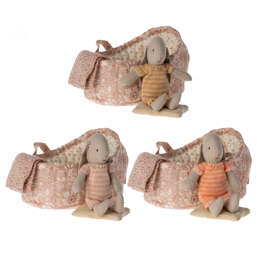 Conejitos en moises (Bunny in carry cot) - Micro