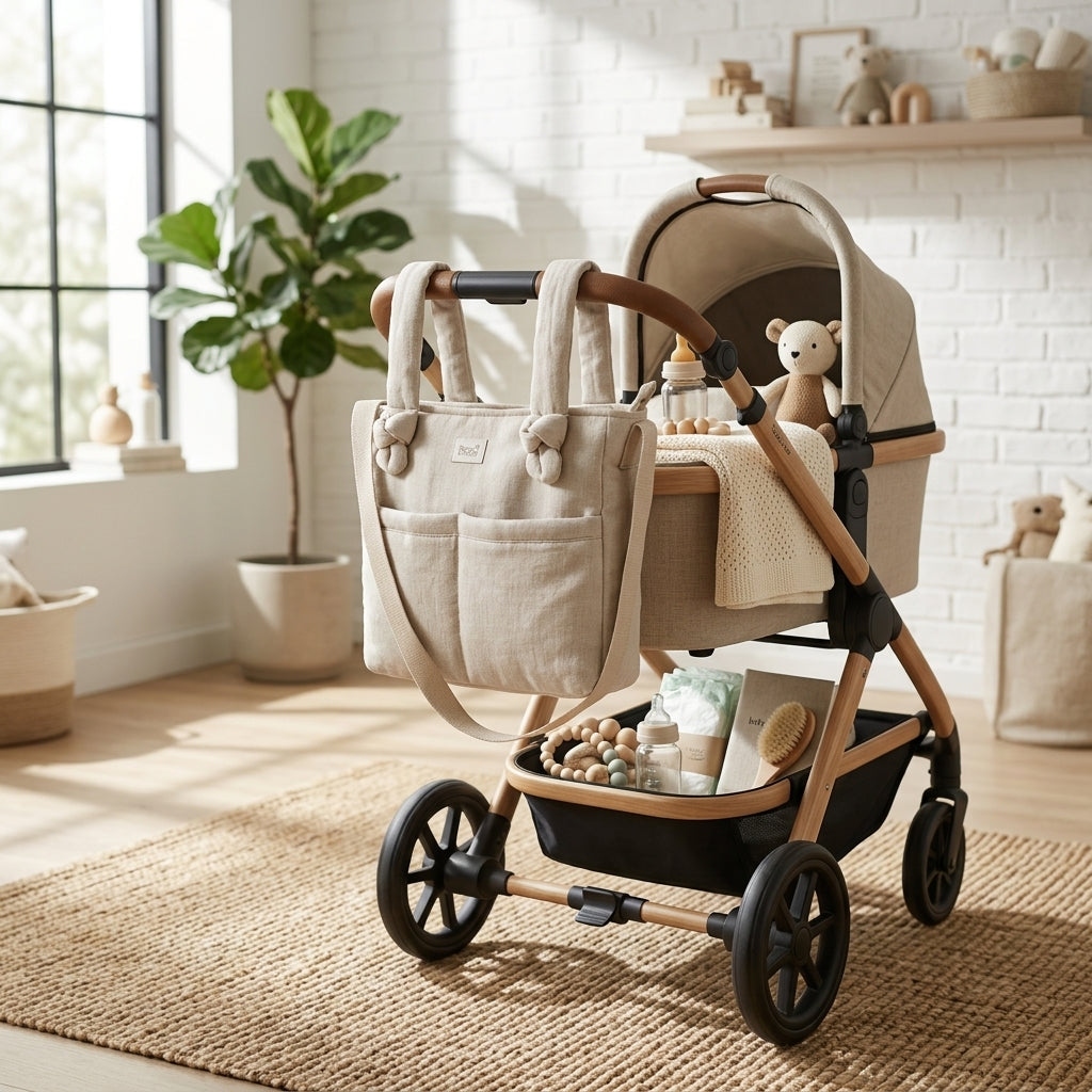 Bolso coche Sophie - 100% Lino