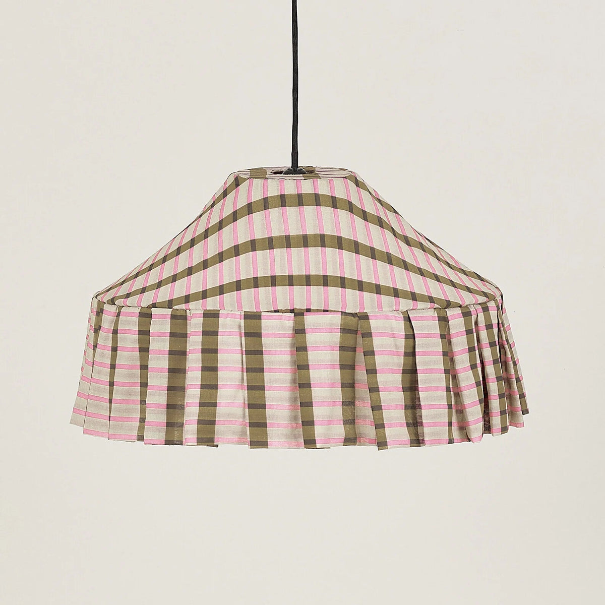Lámpara colgante Nicole 50 cm - Kaki pink mosaic