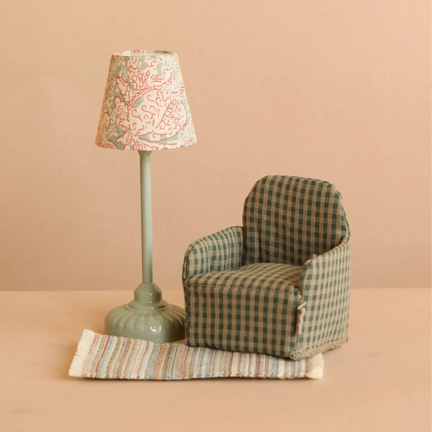 Lámpara de pie vintage para ratoncitos - Mint