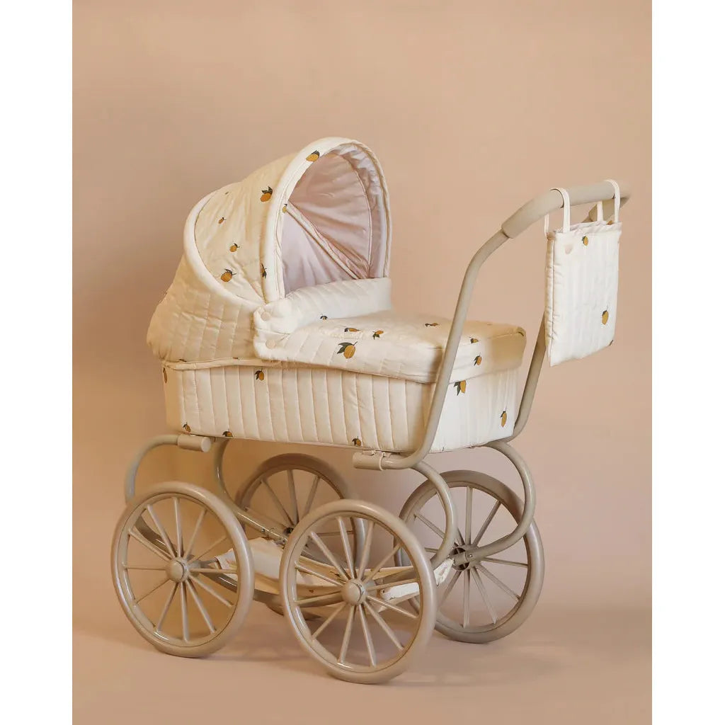 Coche / Moises Vintage para muñecas Minnie - Lemon