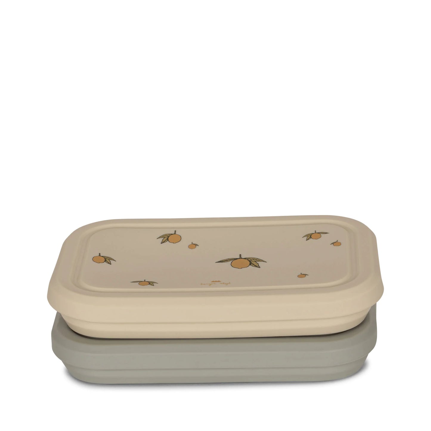 Set de 2 loncheras plegables de silicona - Lemon / topanga beach