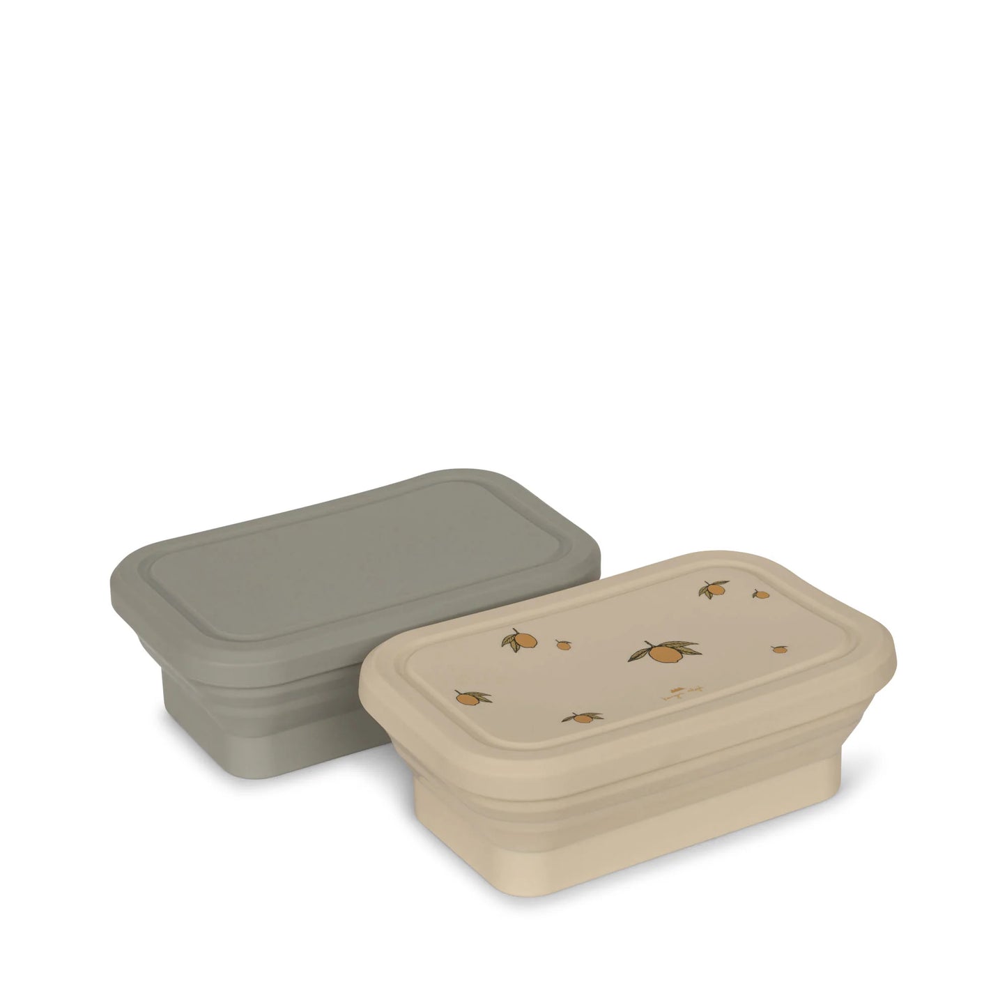 Set de 2 loncheras plegables de silicona - Lemon / topanga beach