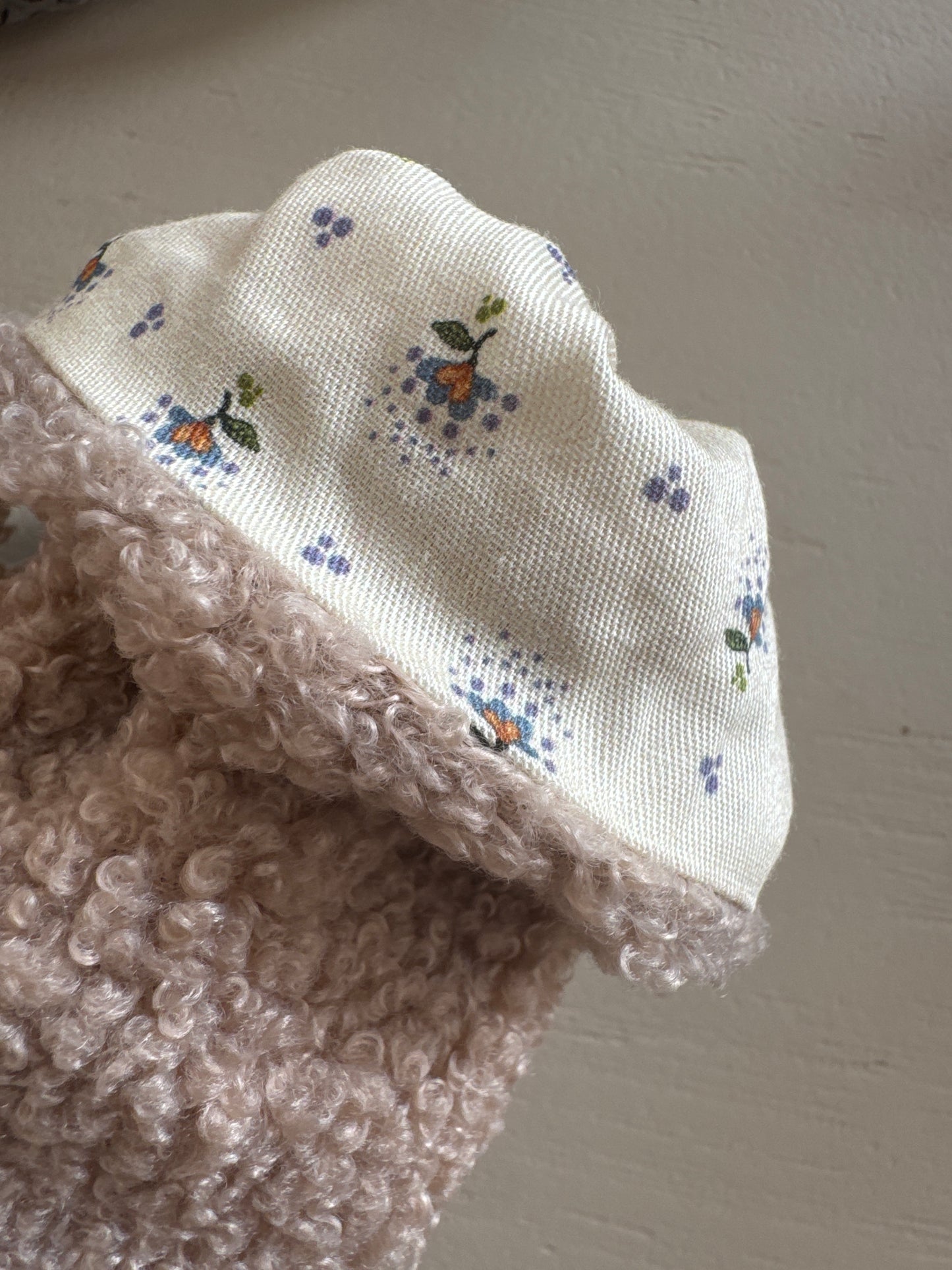 Mitones Grizz teddy baby mittens - Oxford Tan