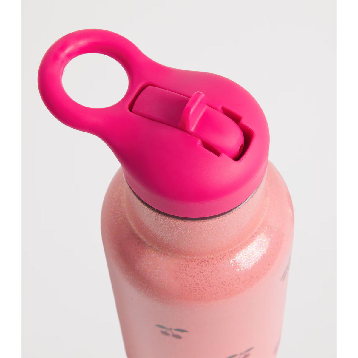 Botella / Termo Metalica - Cherry glitter
