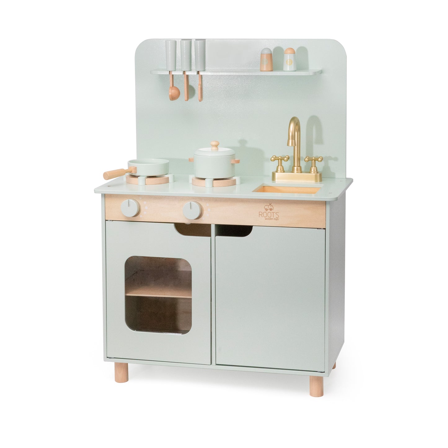Cocina de madera retro - Mint