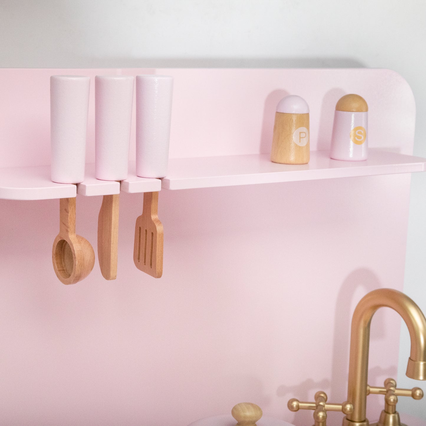 Cocina de madera retro - Rose
