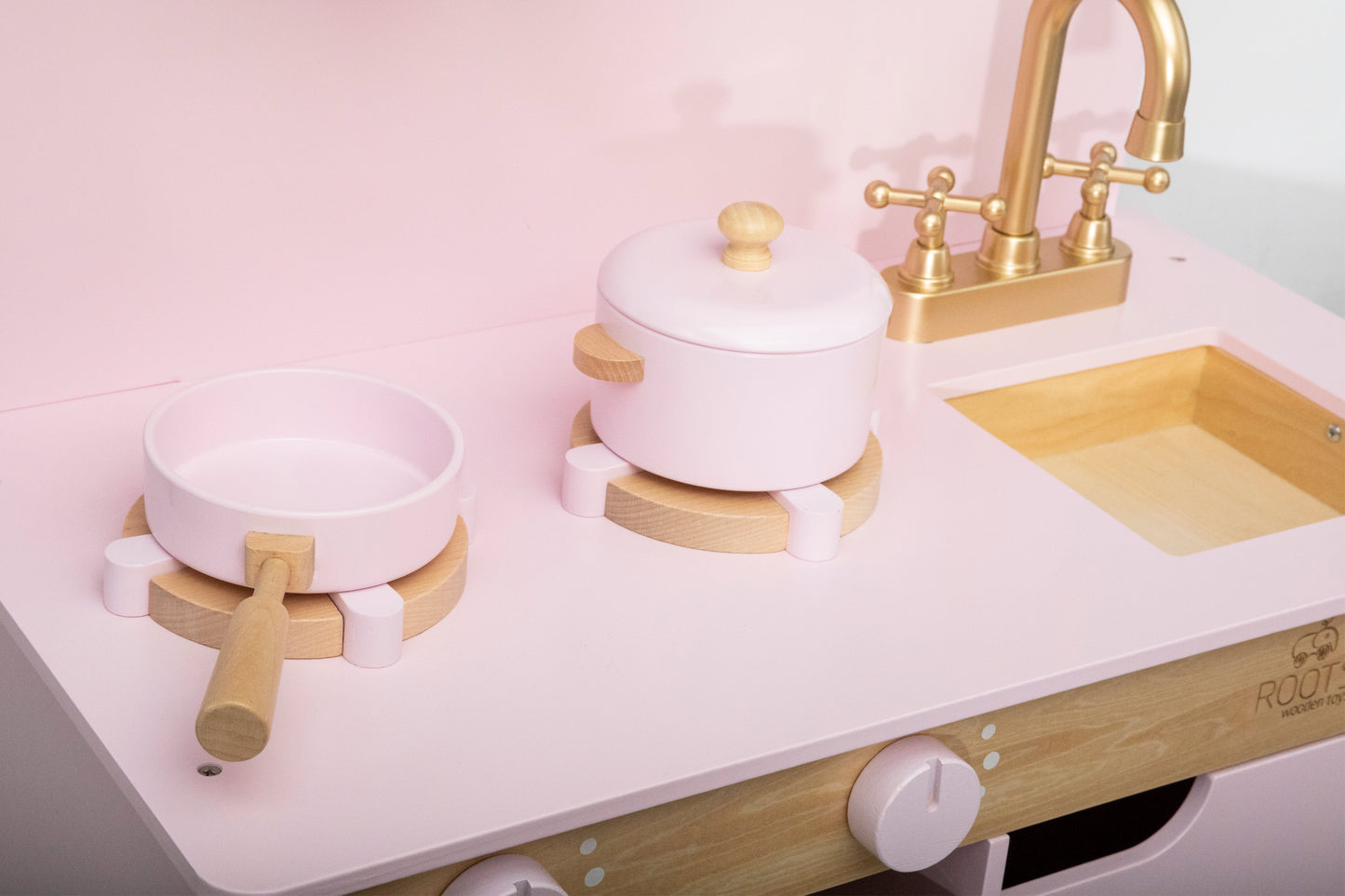 Cocina de madera retro - Rose