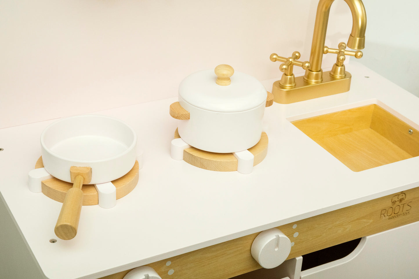 Cocina de madera retro - Sand