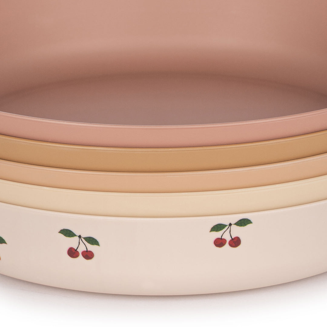Set 5 Platos - Cherry Mix