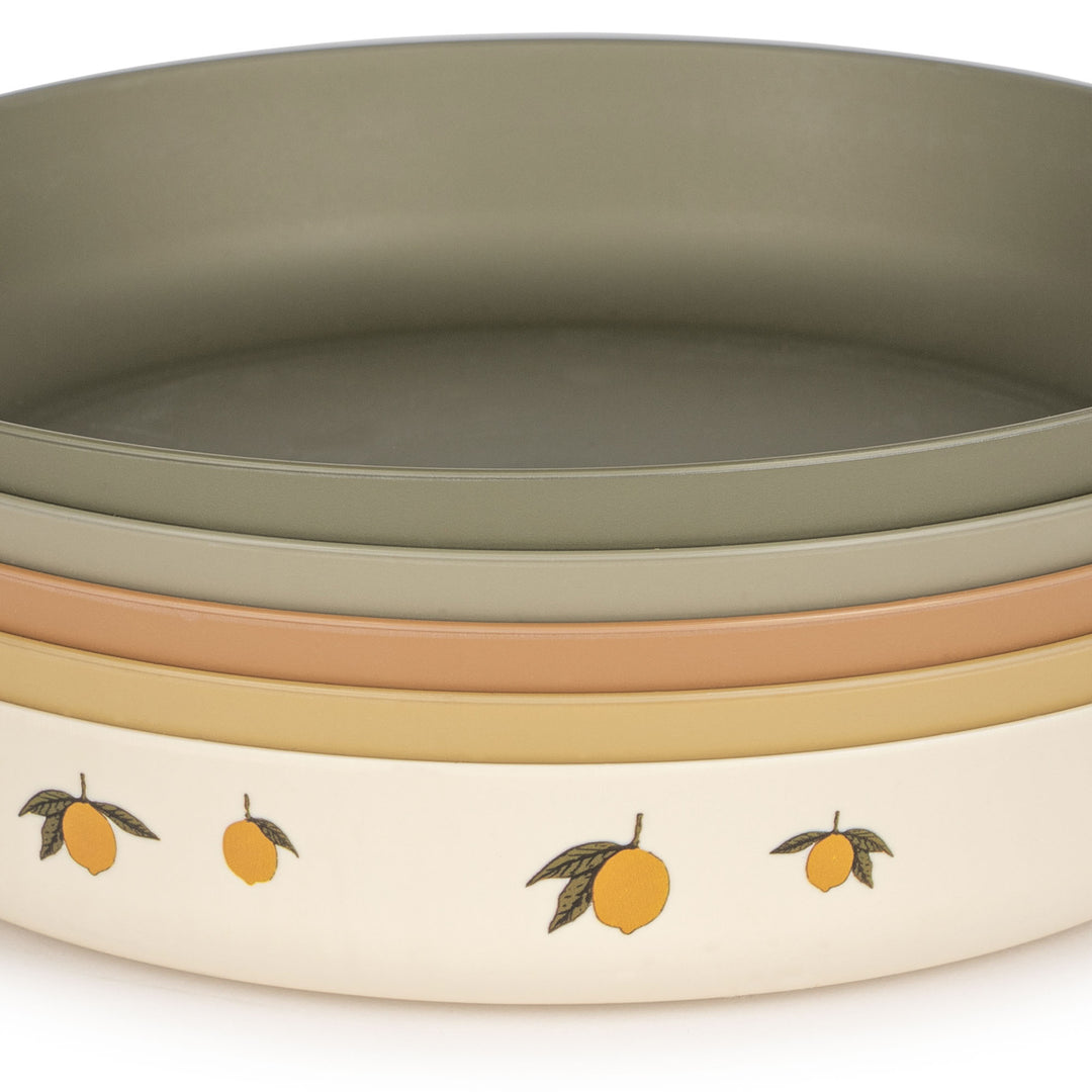 Set 5 Platos - Lemon Mix