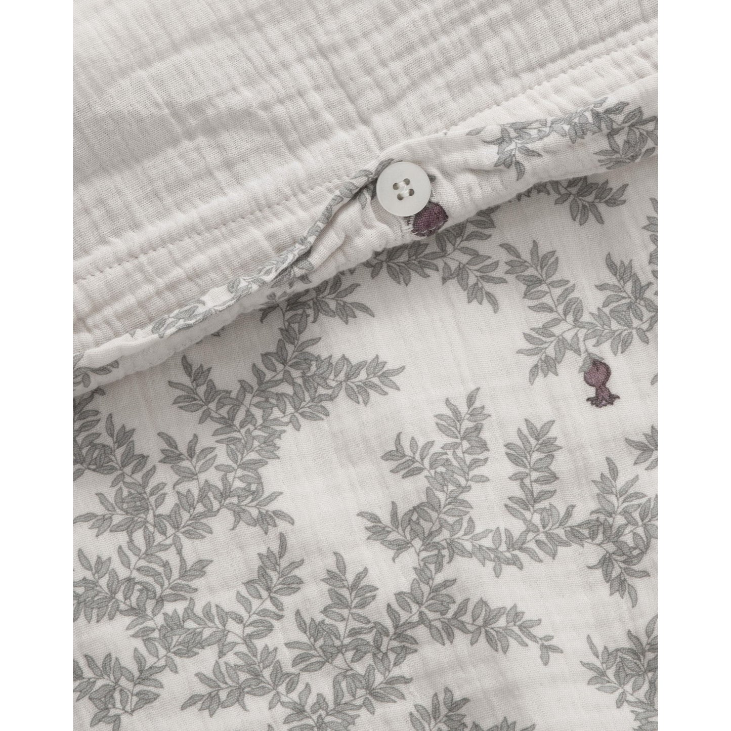 Funda de plumón muselina cuna Junior - Pomegranate