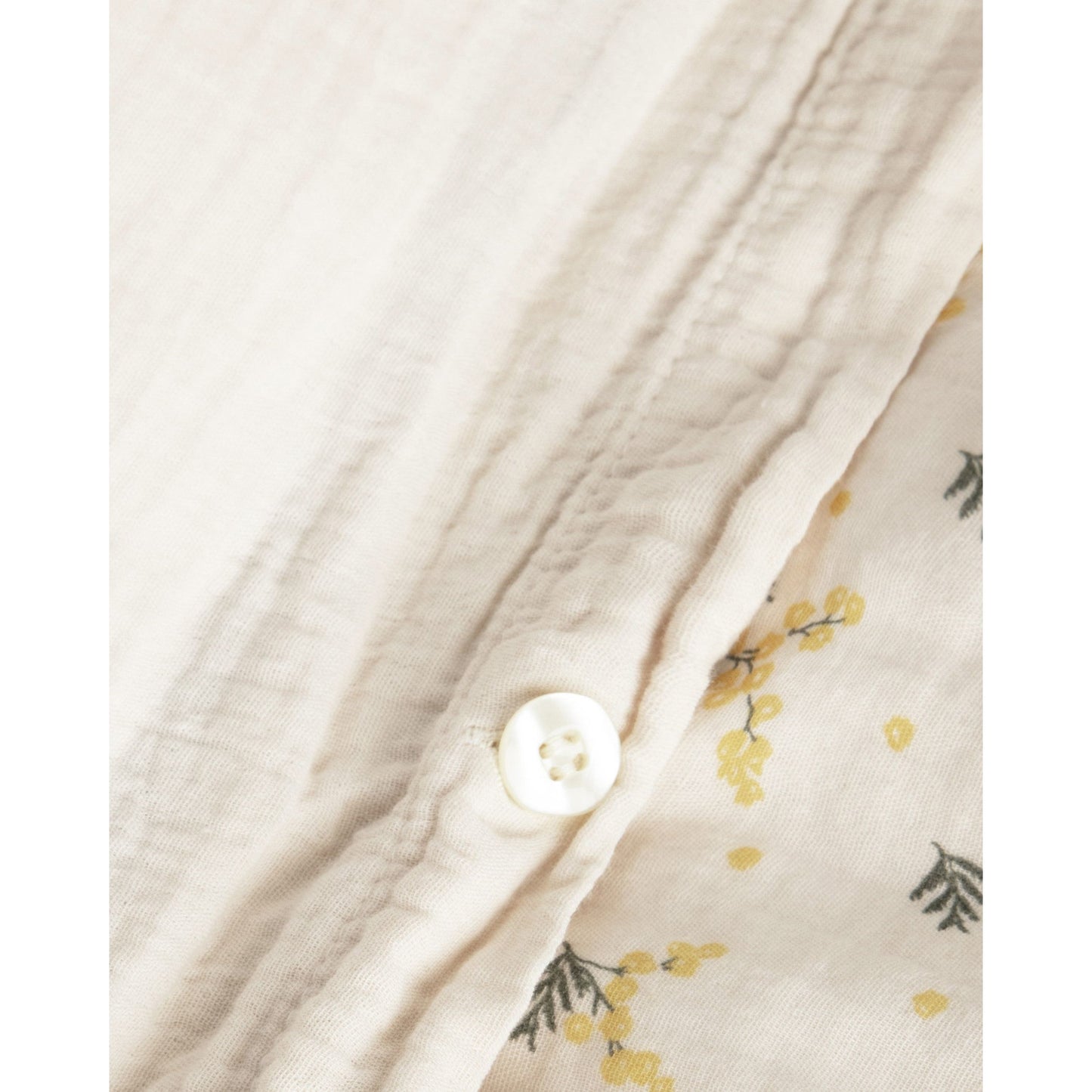 Funda de plumón muselina cuna Junior - Mimosa