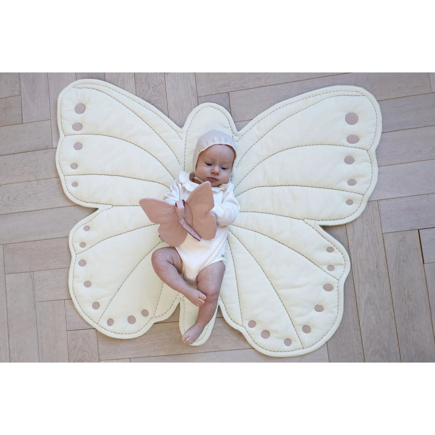 Playmat - Butterfly Off white