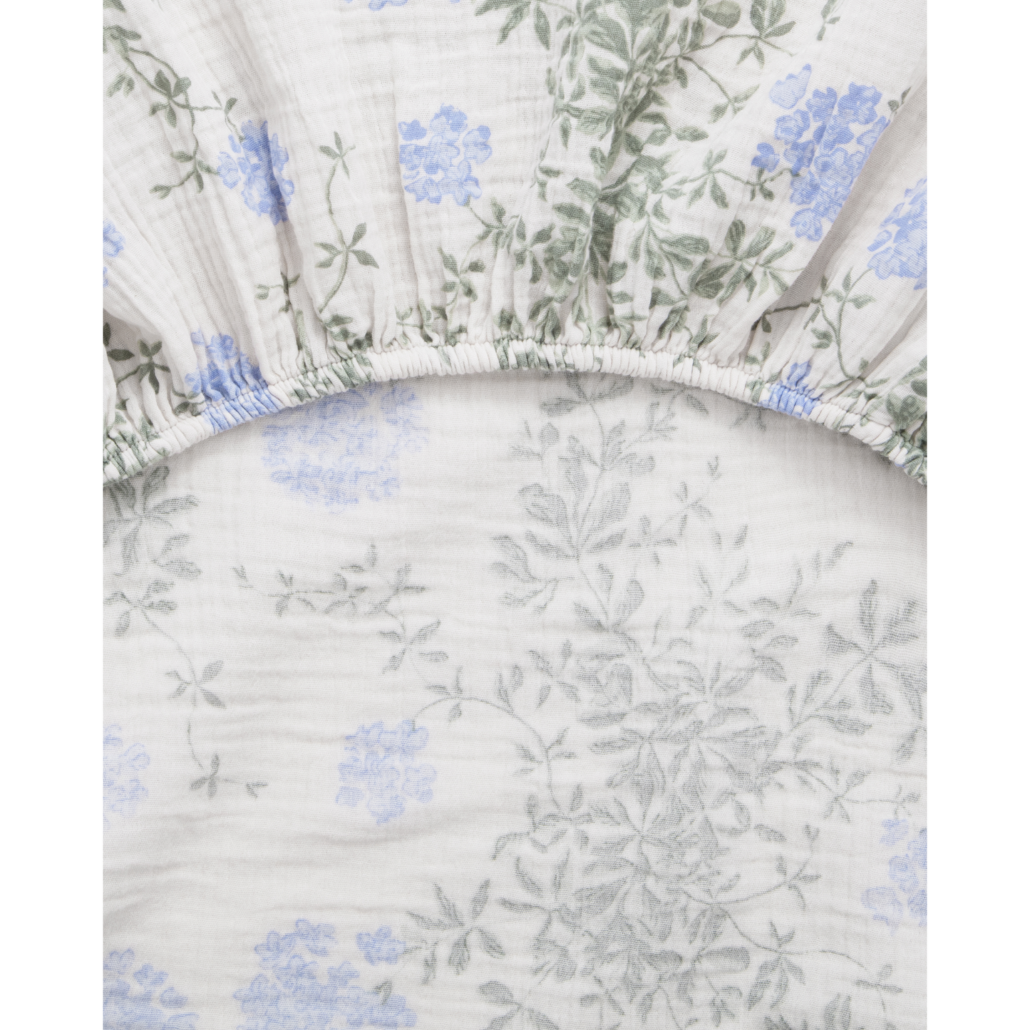 Funda de mudador muselina - Plumbago