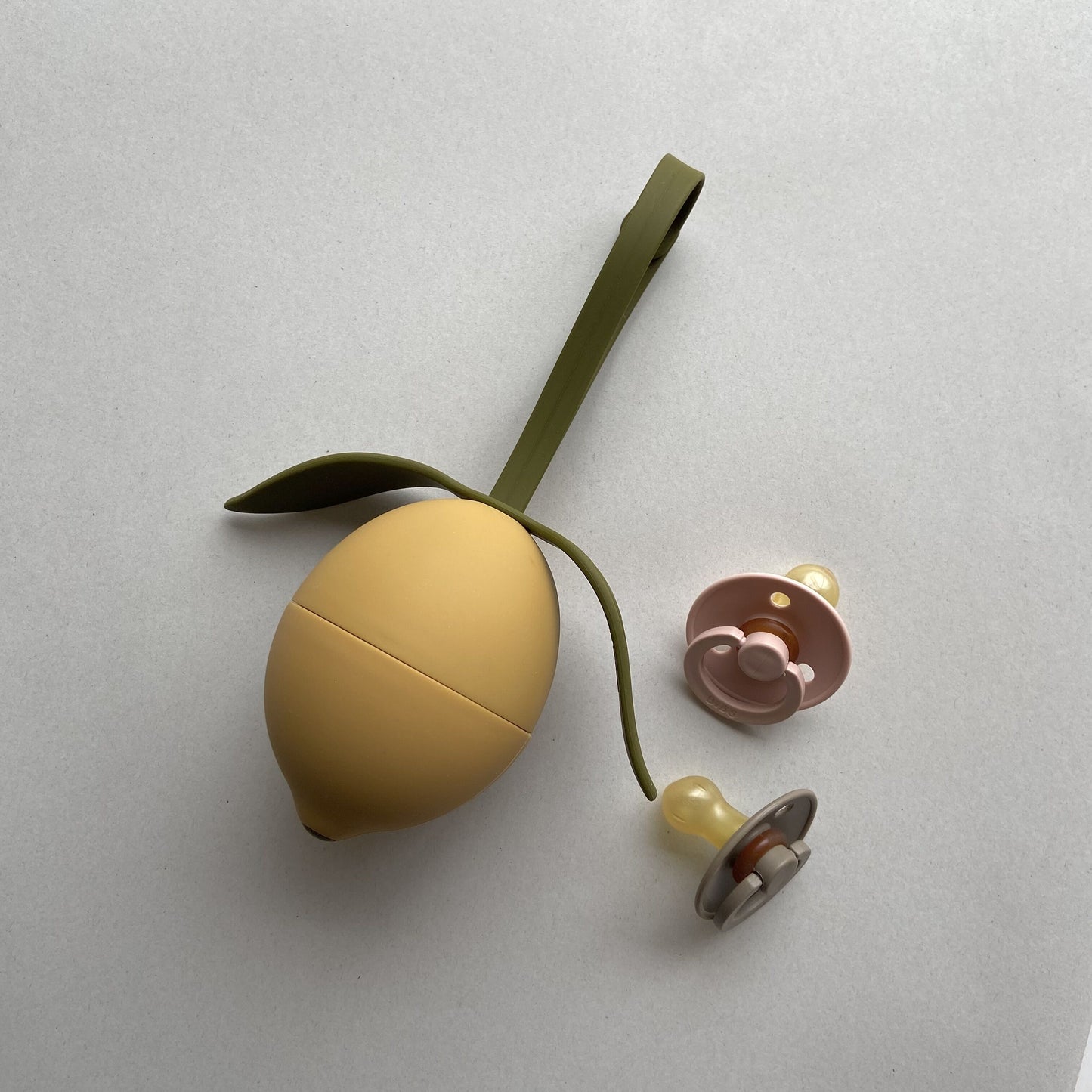 Colgante Guarda Chupetes Silicona - Lemon