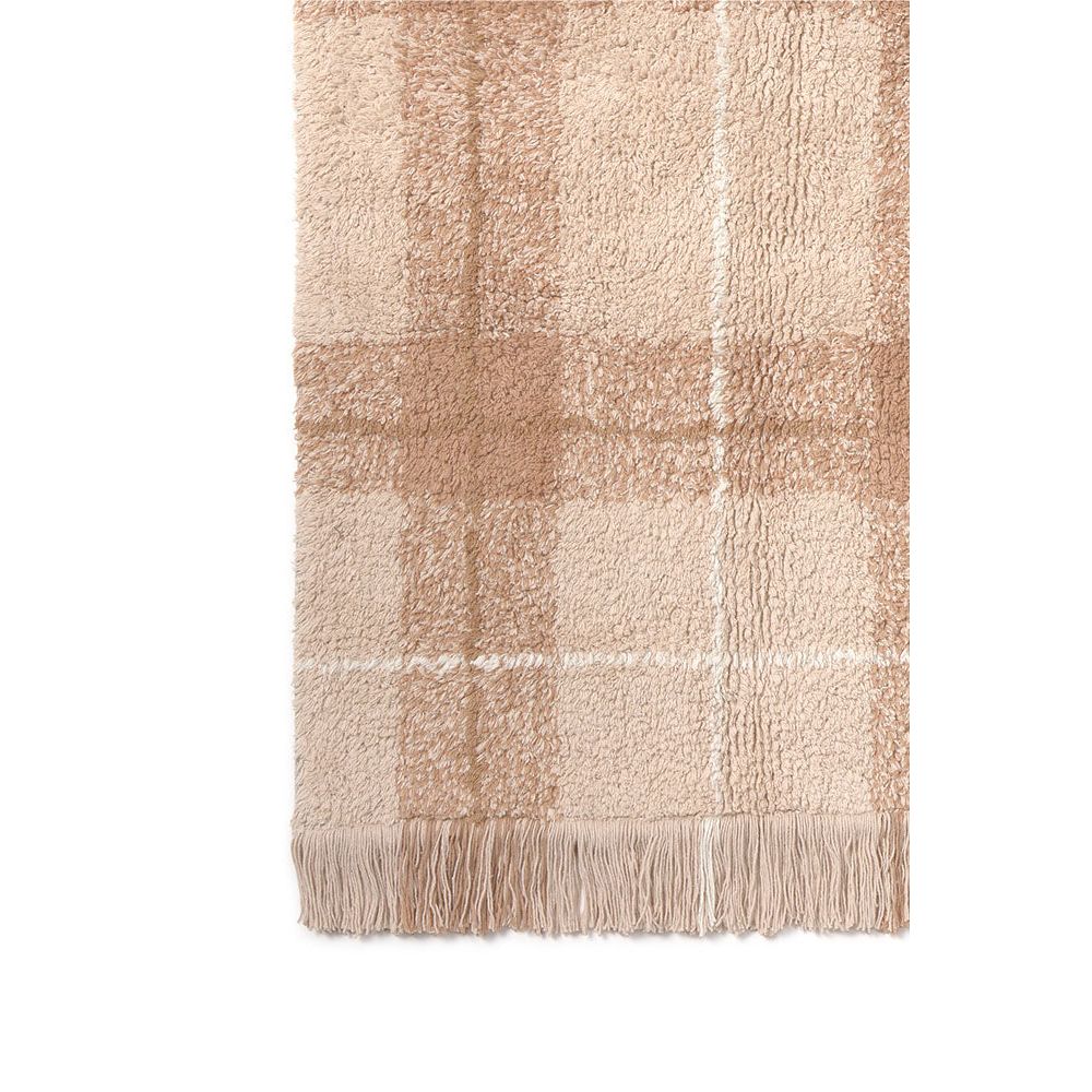 Alfombra lavable Tartan - Rose