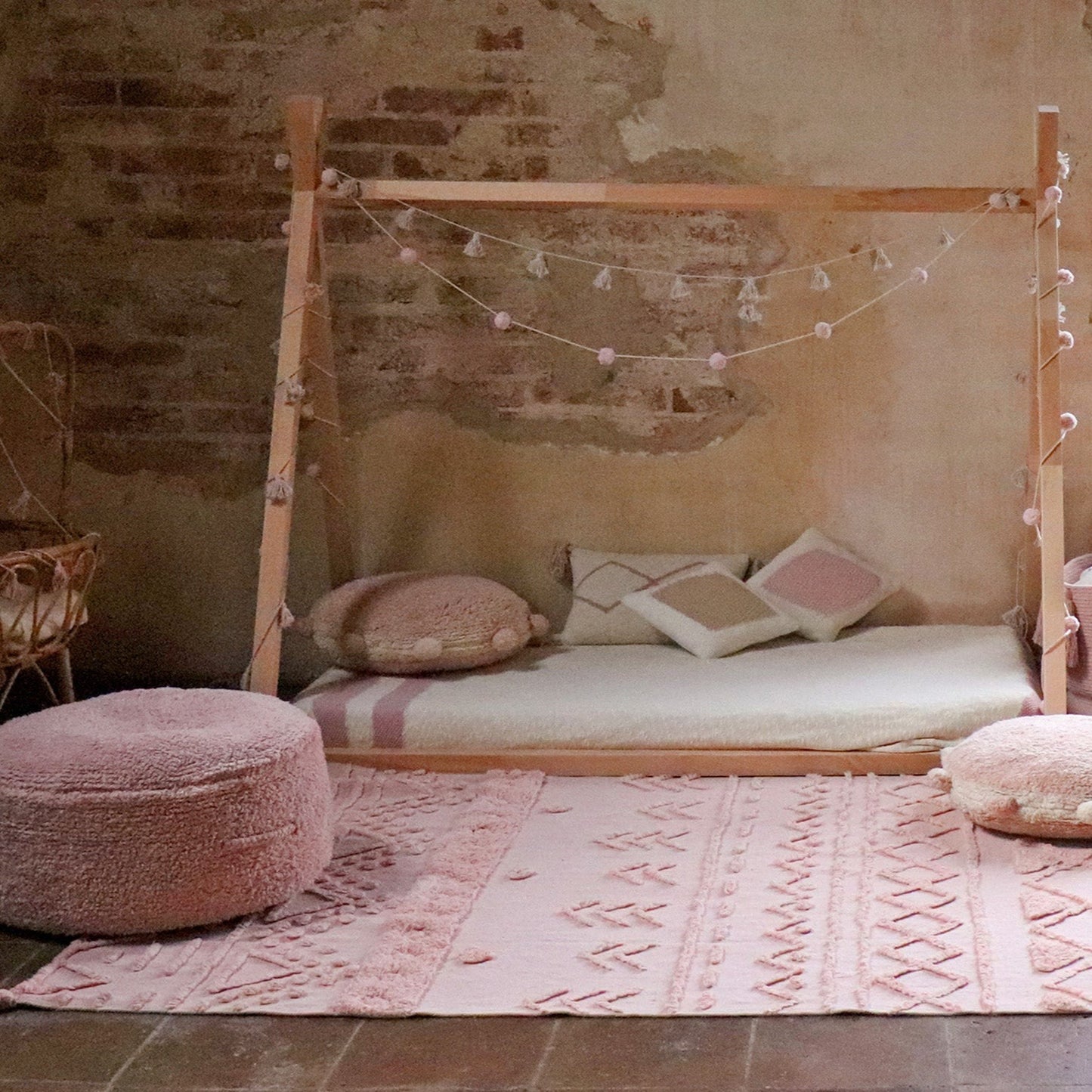 Alfombra lavable tribu - Vintage Nude