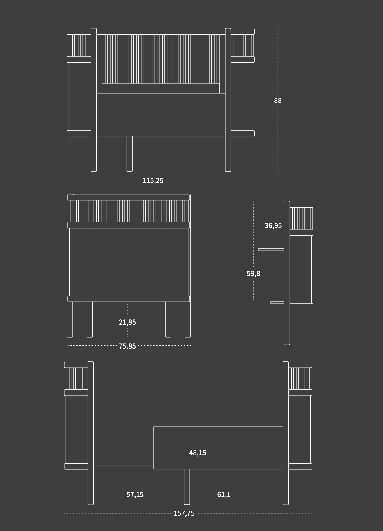 PRE-ORDER Cuna/Cama baby & jr