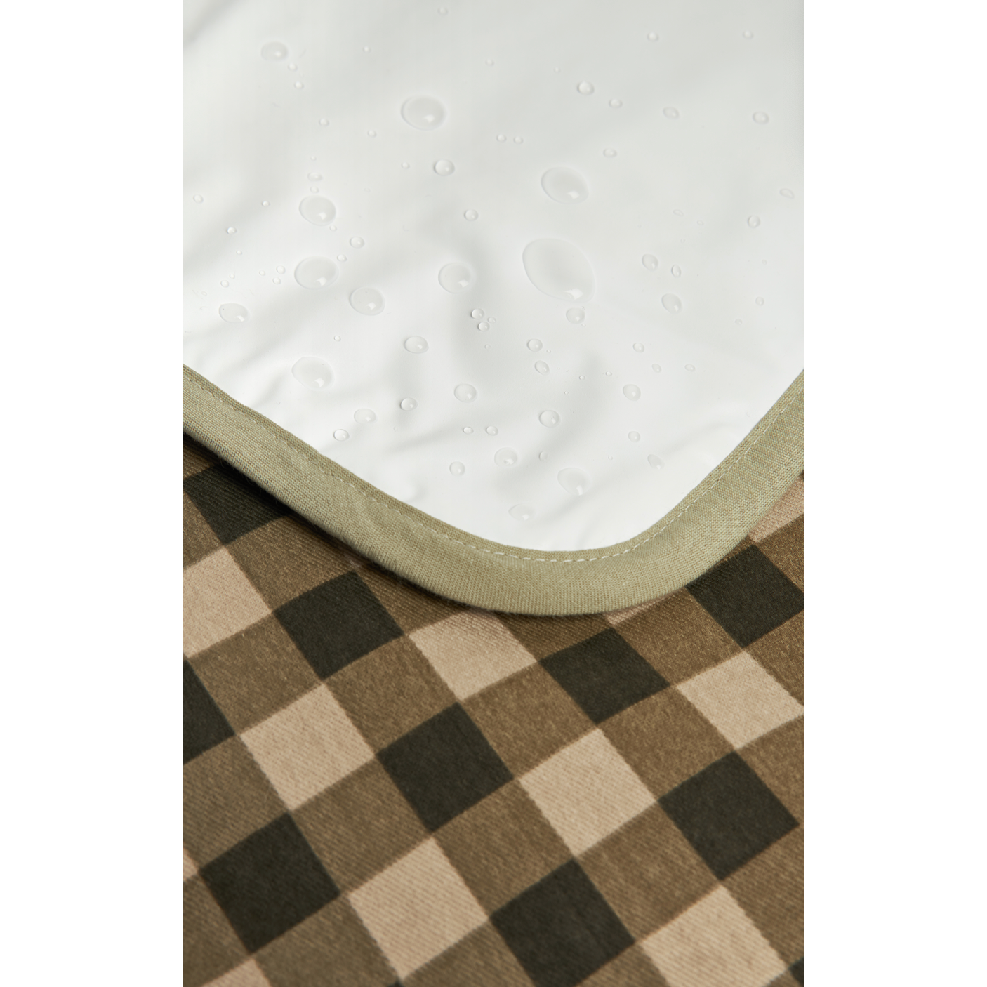 Mudador Portatil Impermeable Hyde Park - Green checks