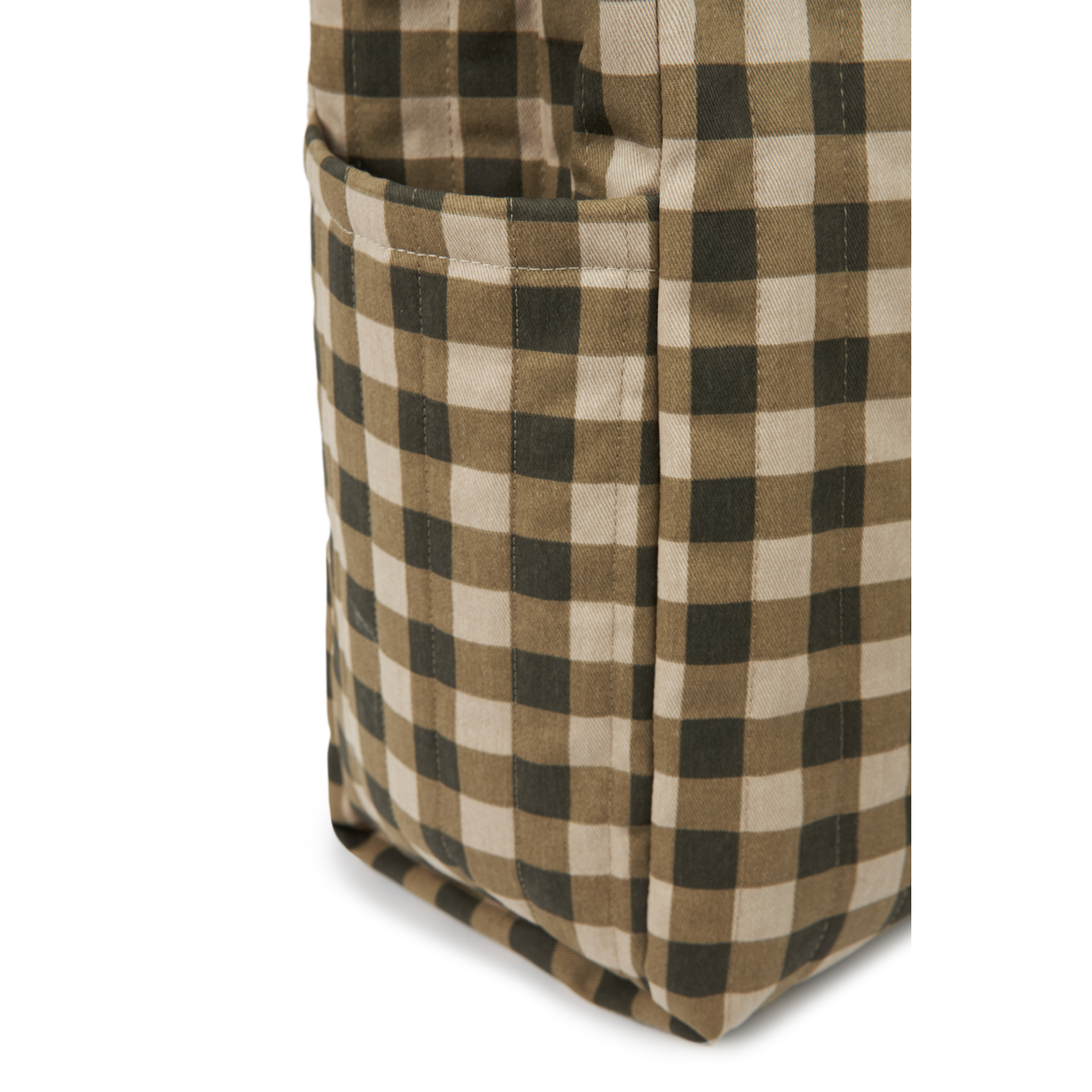 Tote bag Hyde Park - Green Checks