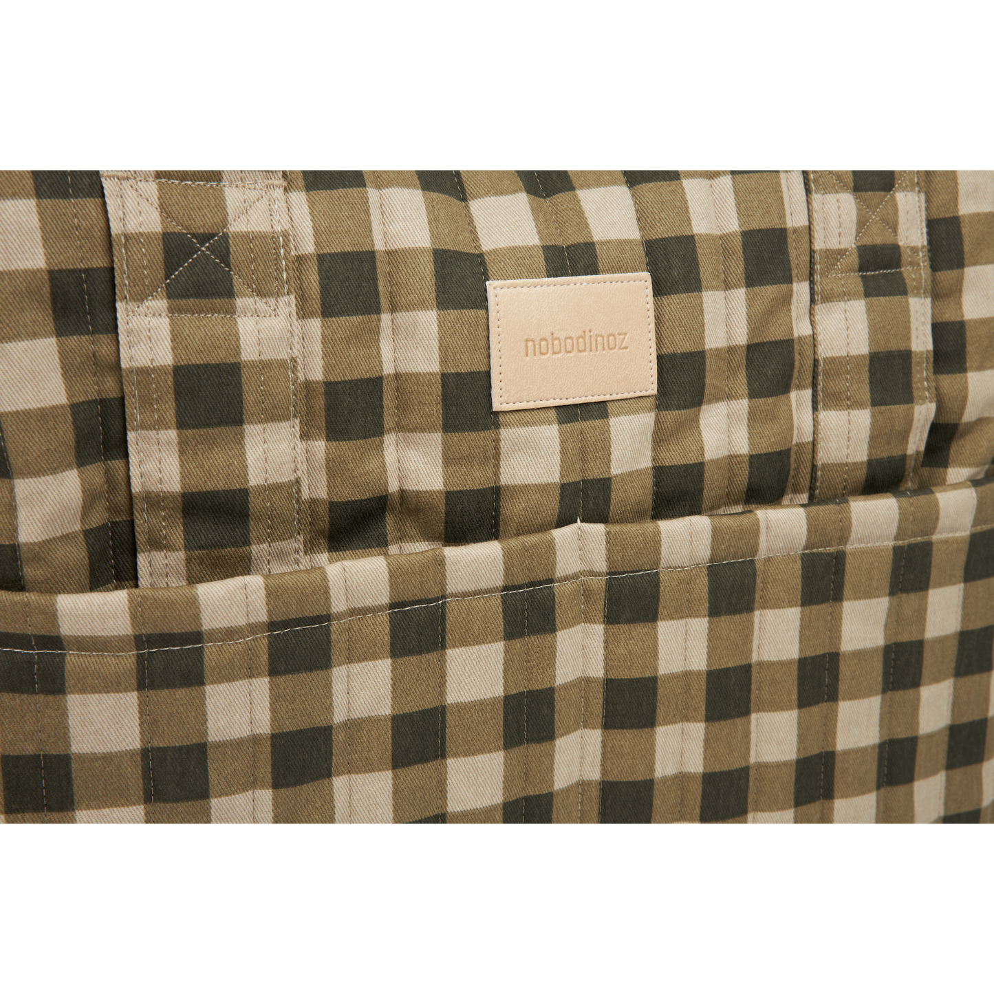 Bolso cambiador impermeable apto para coche Hyde Park - Green Checks