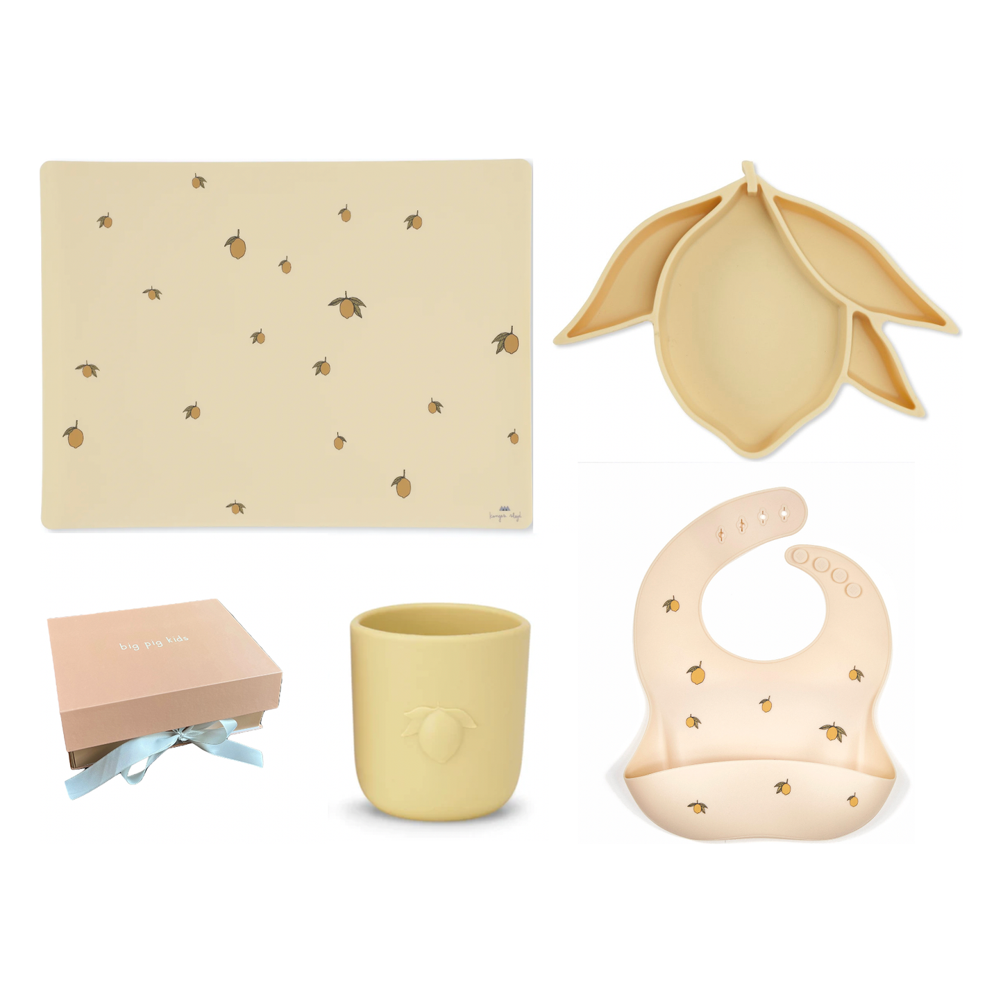 Caja de regalo KONGLES SLOJD X Big Pig Kids - My First Meal Lemon Lovers