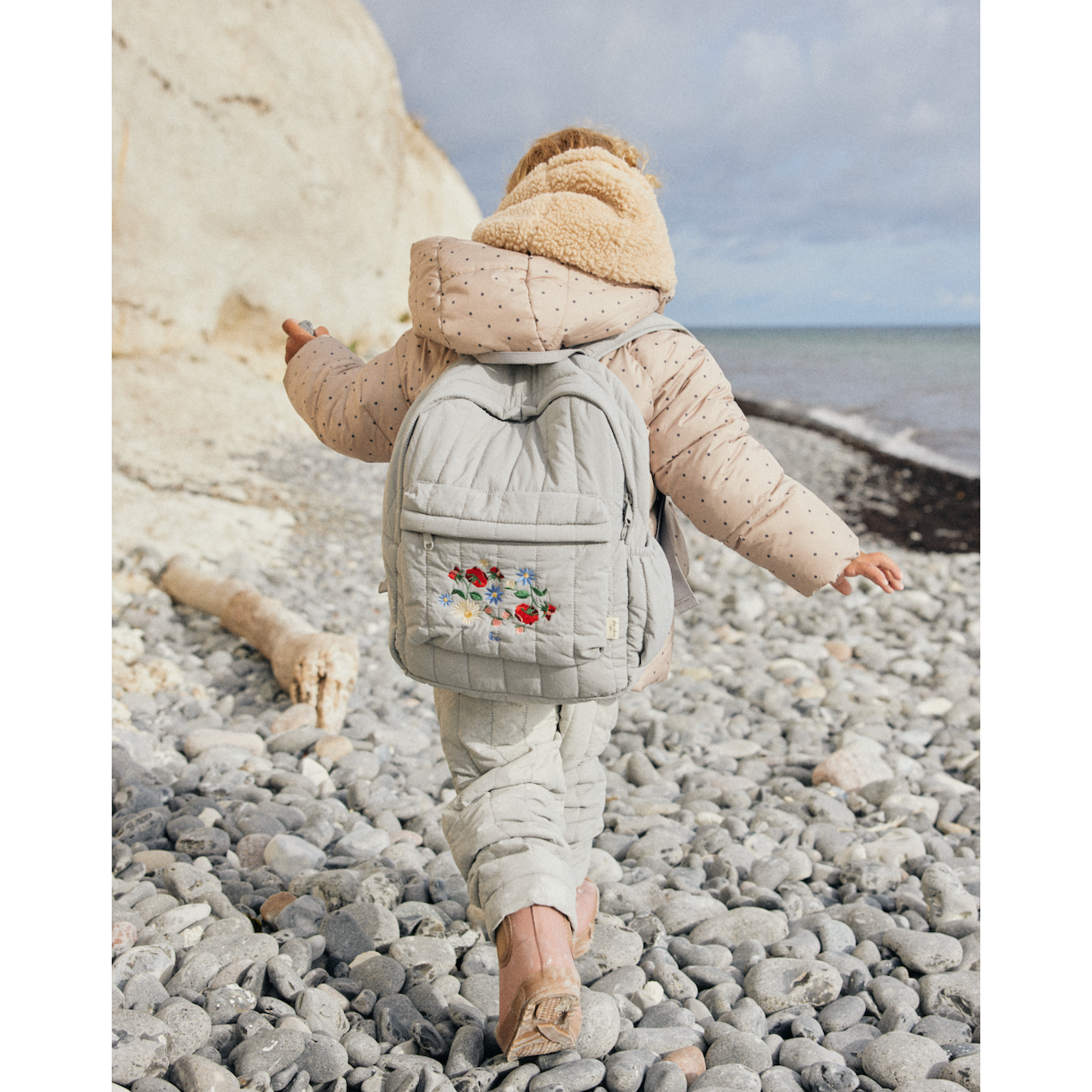 Mochila Juno Quilted Midi - Sleet