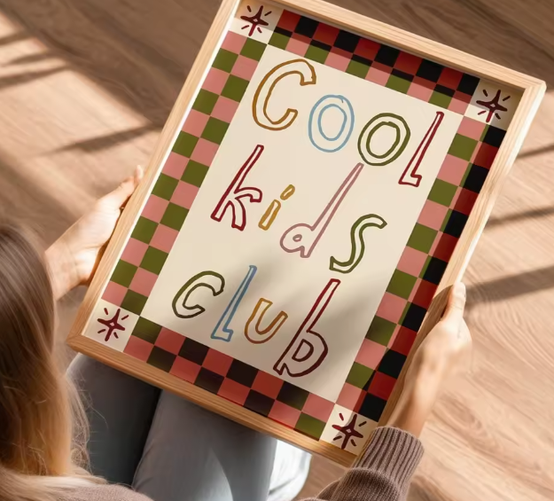 Lámina / poster - Cool kids club