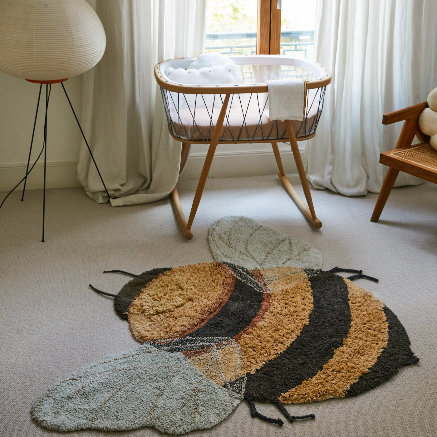 Alfombra lavable Bee
