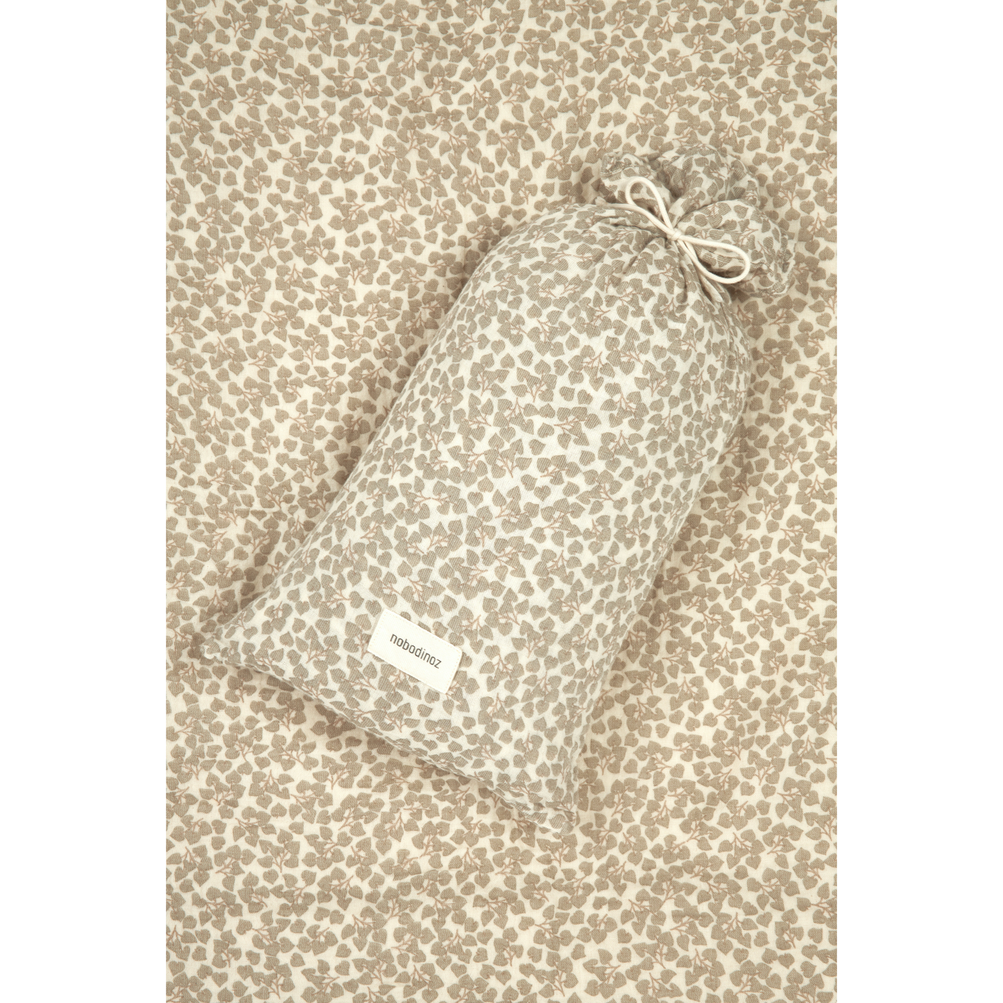 Funda nórdica Cuna BB Wabi-Sabi (Doble gasa algodón lavado) - Light Green Yumiko