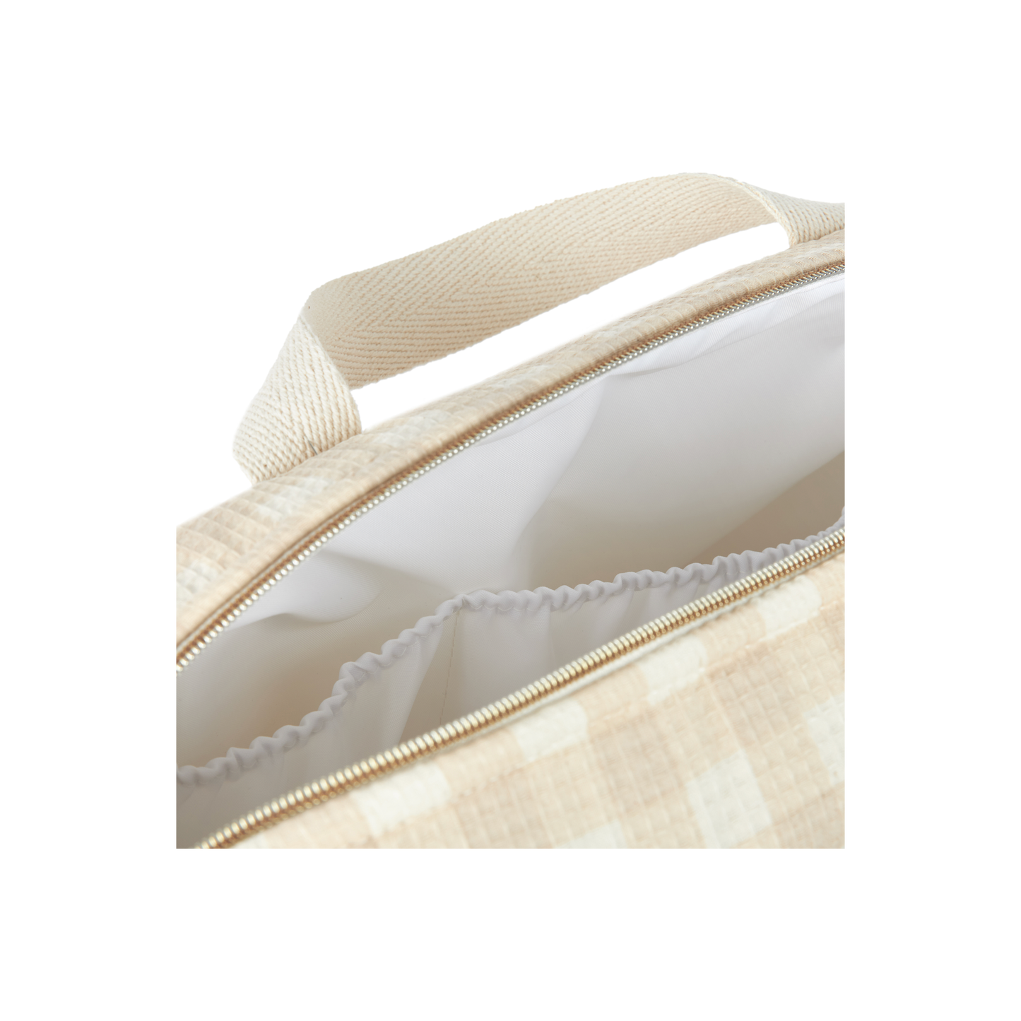 Bolso cambiador impermeable Gala - Ivory Checks