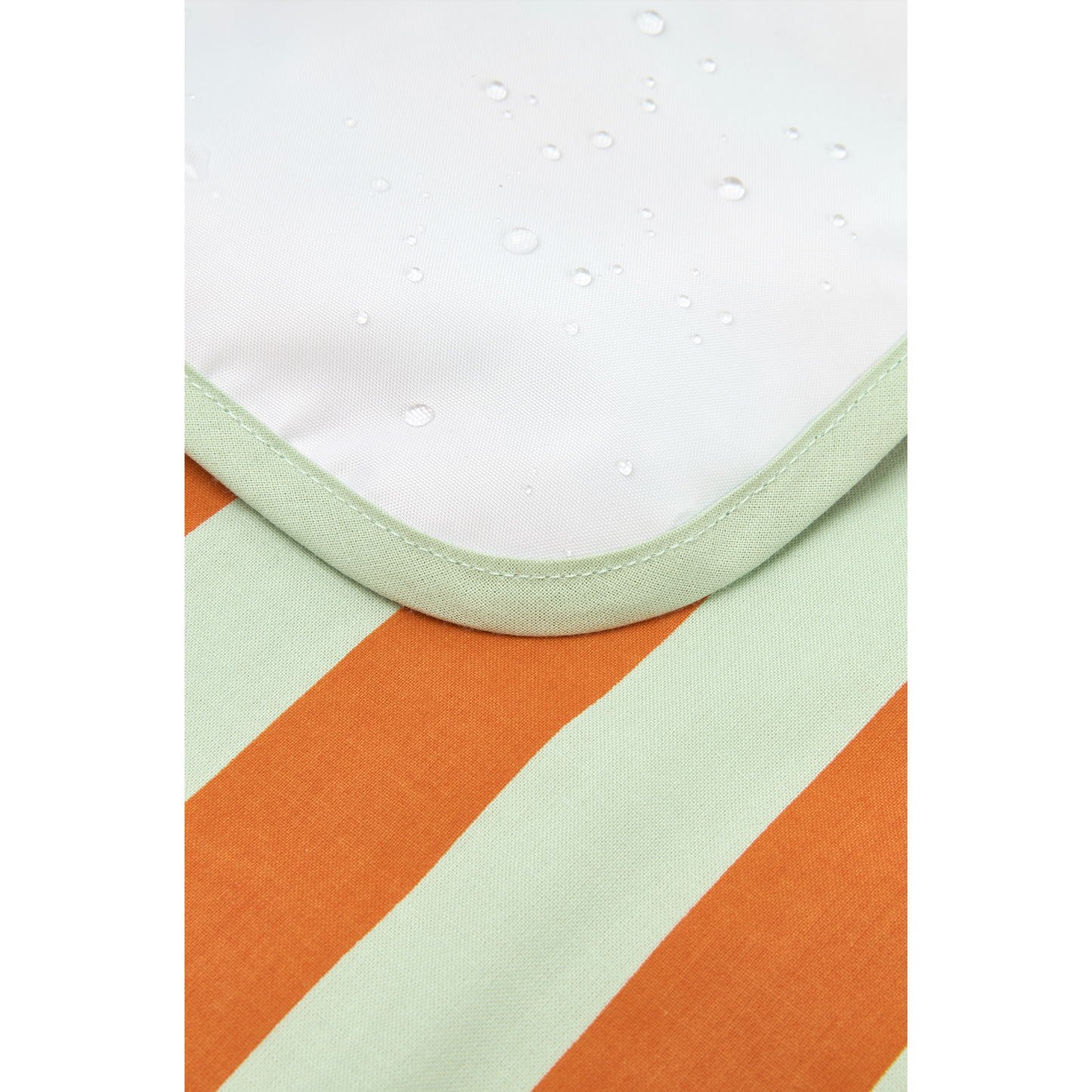 Mudador Portatil Stories limited edition - Green orange stripes