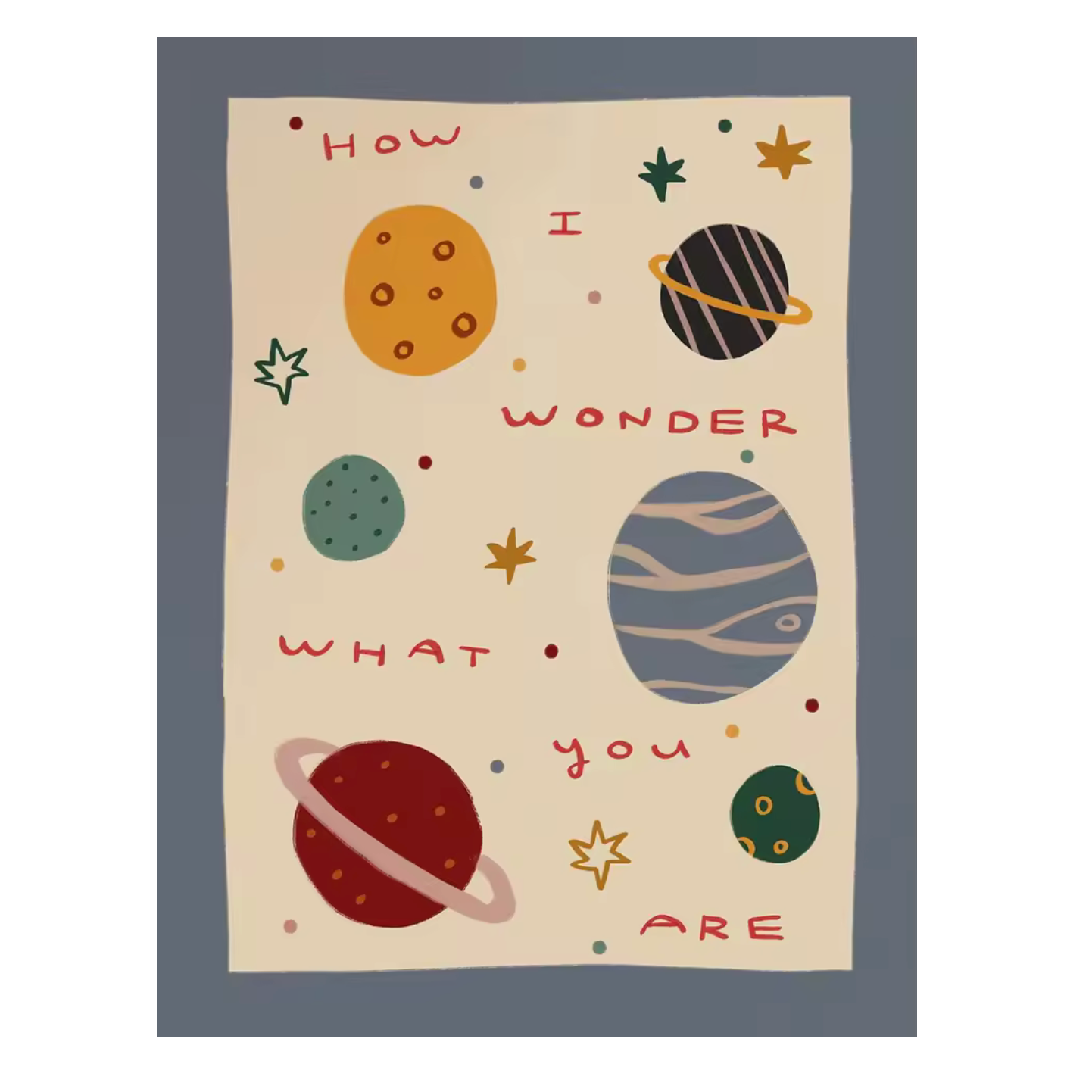 Lámina / poster - Planets