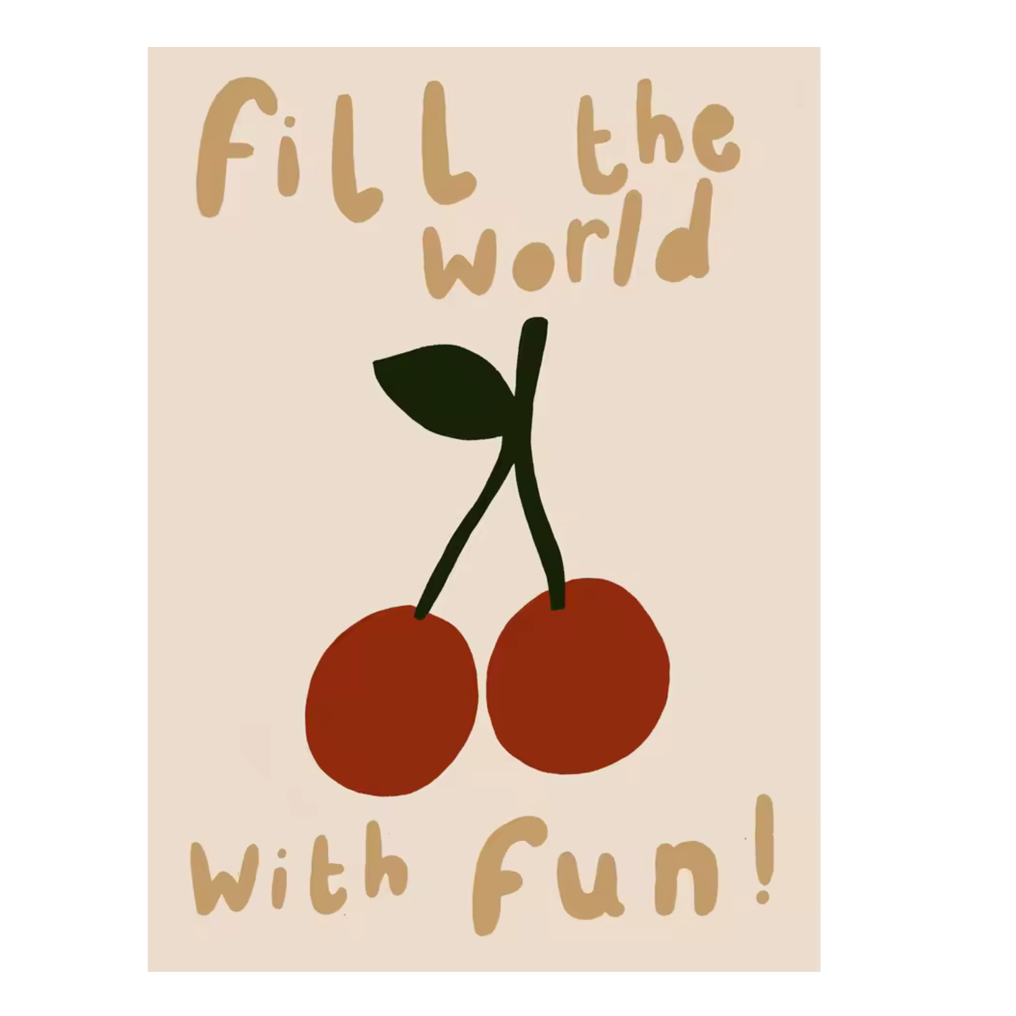 Lámina / poster - Cherry fun