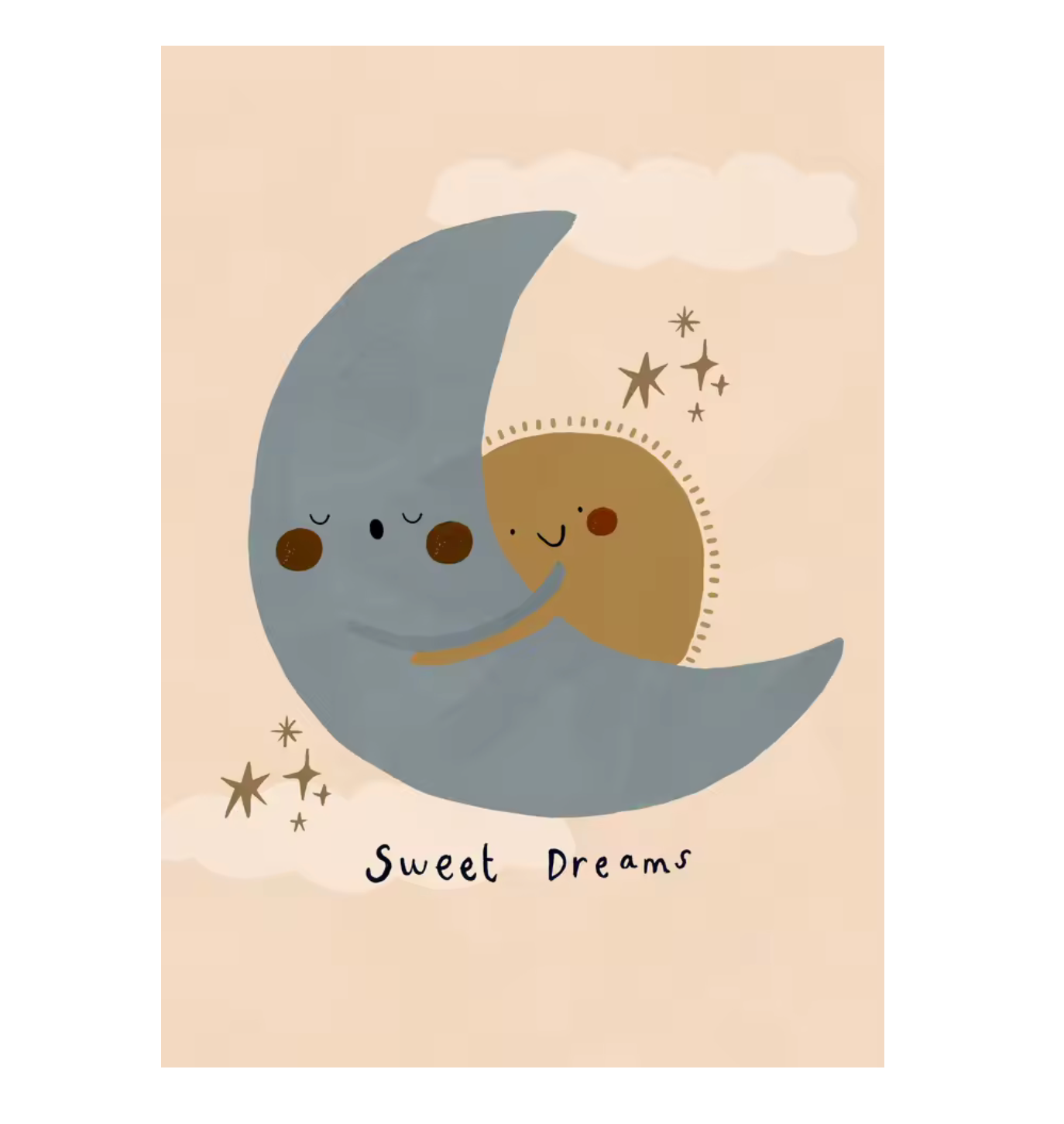 Lámina / poster - Moon & Star