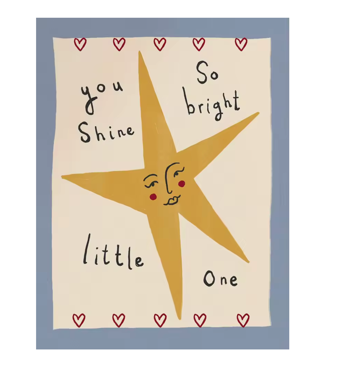 Lámina / poster - Star shine so bright
