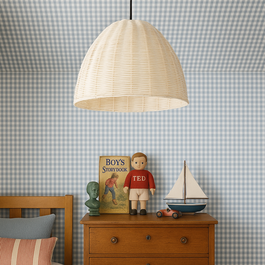 Lampara Colgante rattan classic