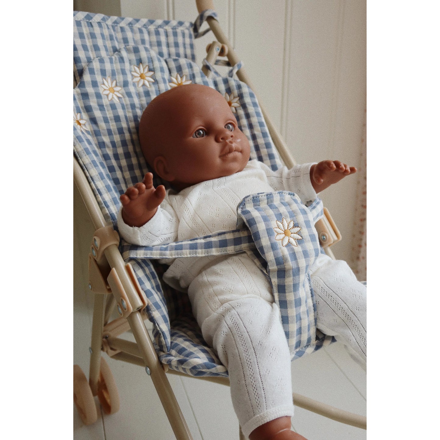 Coche para Muñeca - Captains Blue check