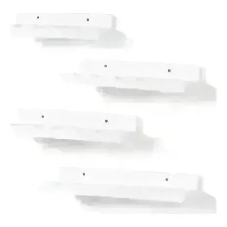 Set de 4 repisas / librero scalloped