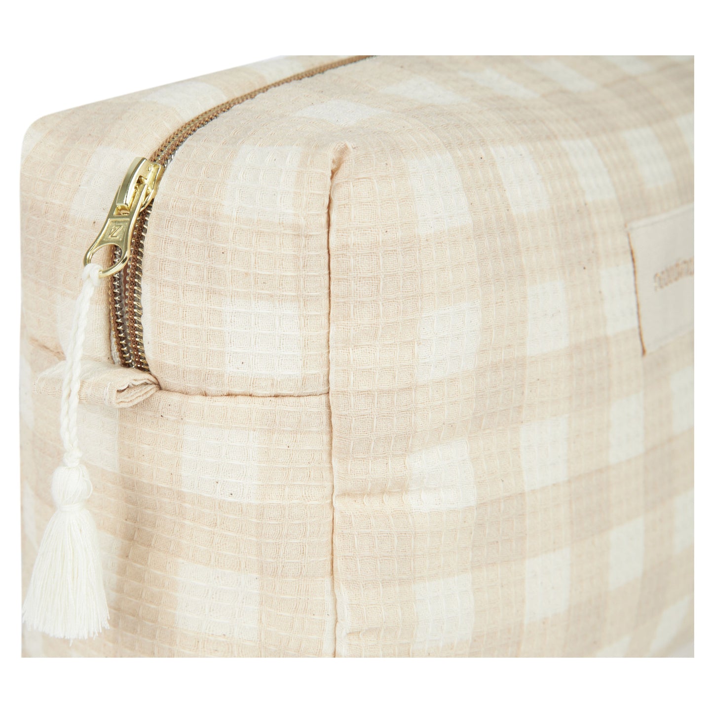Neceser waterproof Diva - Ivory Checks