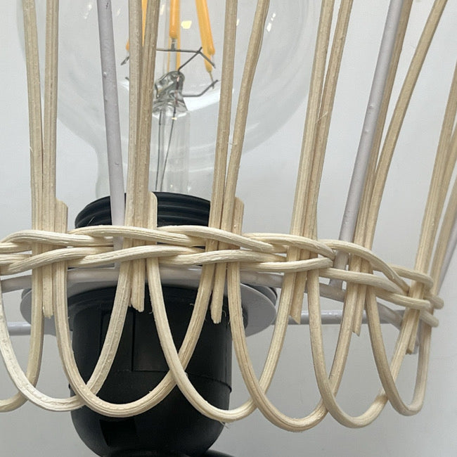 Aplique Flower rattán