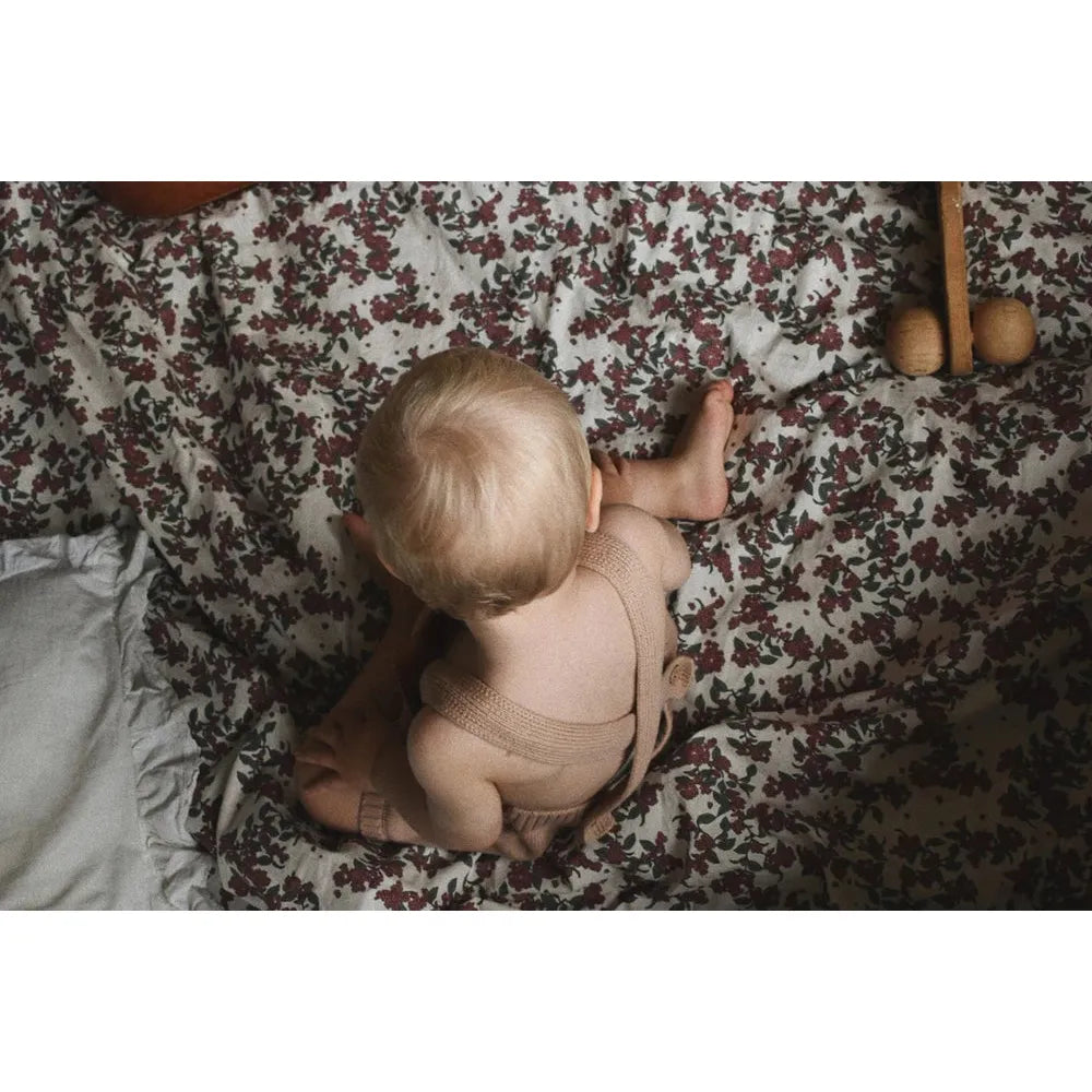 Funda de plumón percale cuna Junior - Cherrie Blossom