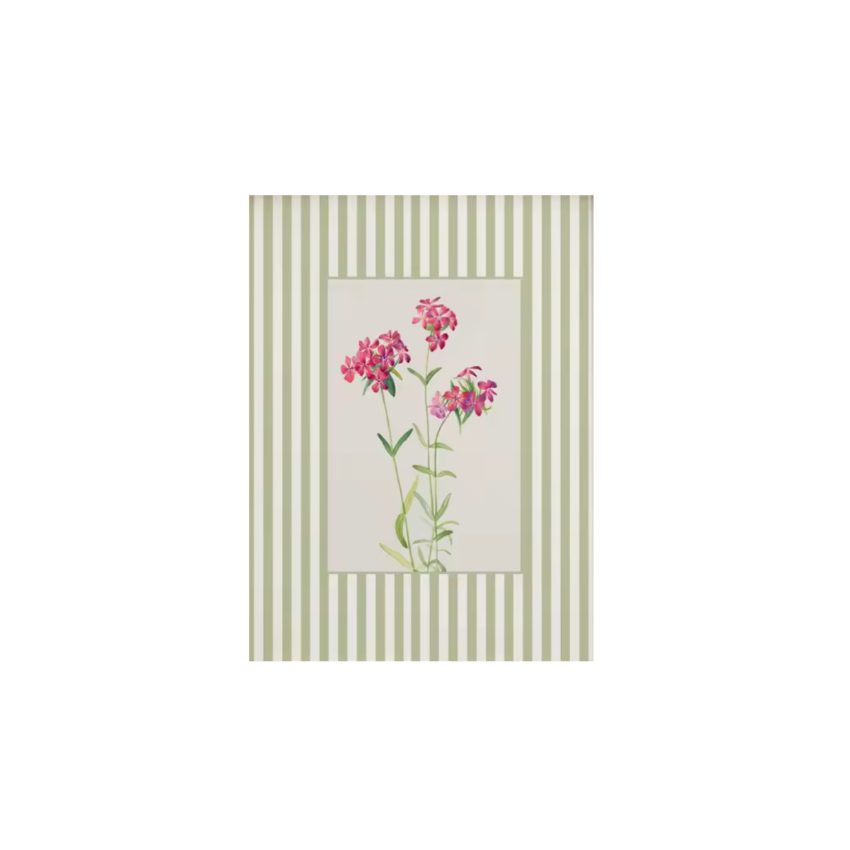 Lámina / poster - Flowers & Lines